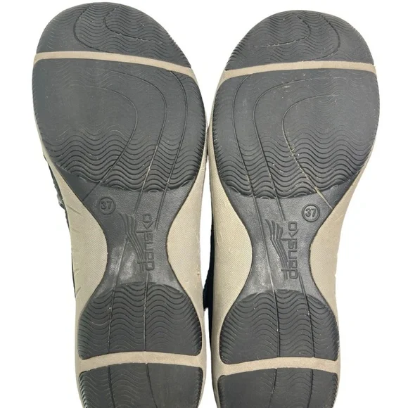 Dansko Womens Shoes Hazel Size US 6.5 / 7 EU 37 Mary Jane Fashion Black Sneaker - Picture 10 of 12